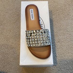 Steve Madden Firework Snake Sandals, size 8.0